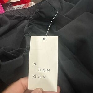 A New Day Rhinestone bubble Black Skirt 2X